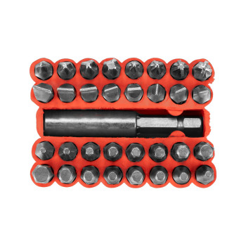 33st STANDARD BIT sats CV STEEL (butiksförp.)