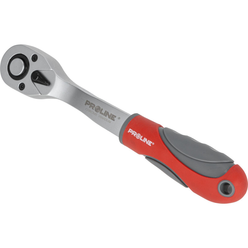 Spärrskaft 1/2" 250mm CV, böjd, tryckknapp, PROLINE Spärrskaft 1/2" 250mm CV, böjd, tryckknapp, PROLINE