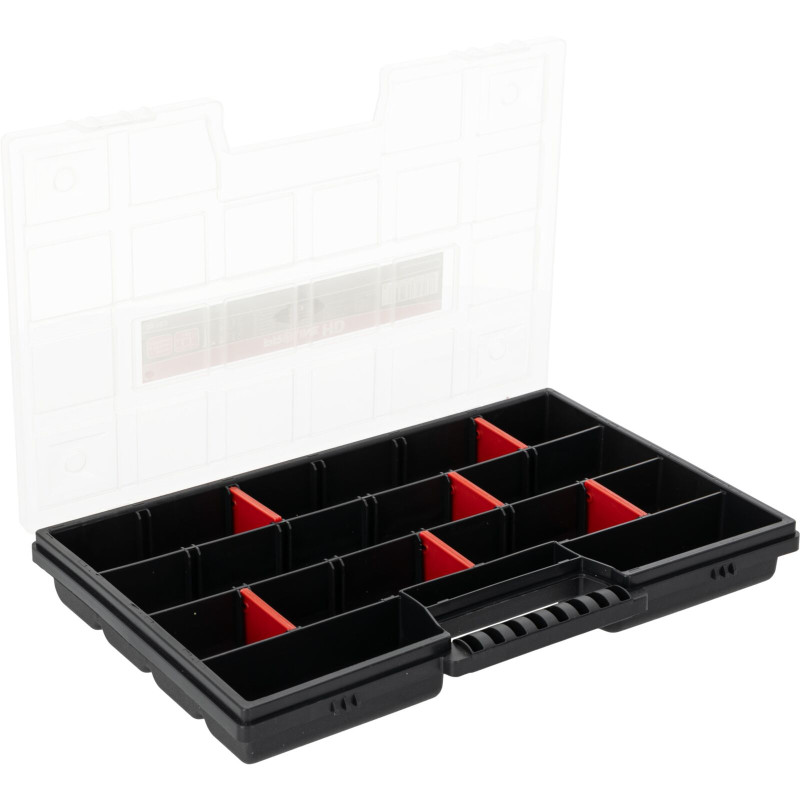 Förvaringsbox, organiser med handtag 23 fack 3.5x19.5x29, PROLINE HD Förvaringsbox, organiser med handtag 23 fack 3.5x19.5x29, PROLINE HD