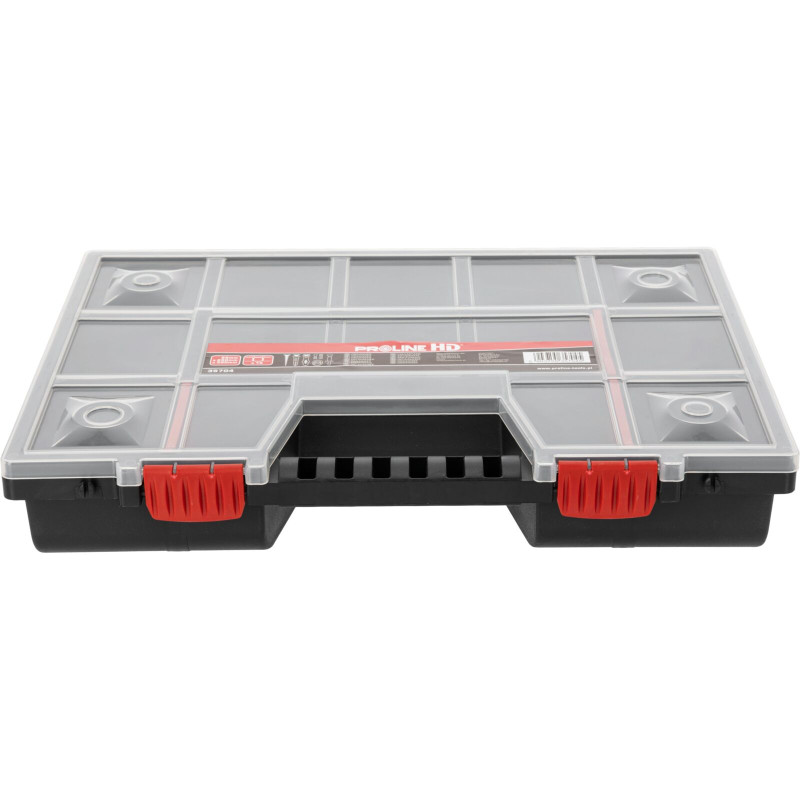 Förvaringsbox, organiser med handtag 15 fack 6.5x29x39, PROLINE HD Förvaringsbox, organiser med handtag 15 fack 6.5x29x39, PROLINE HD