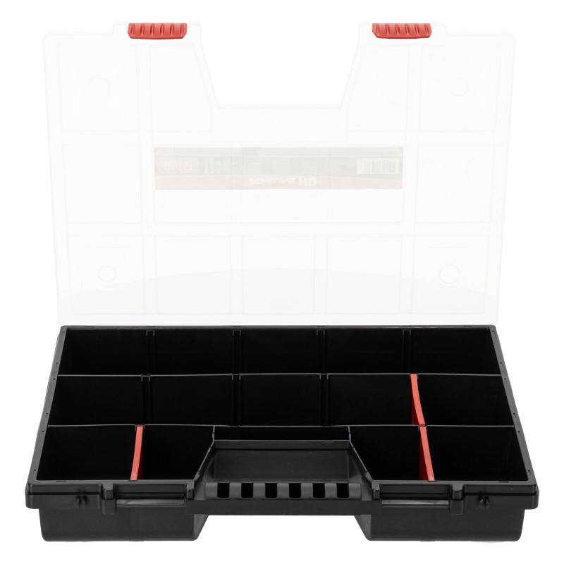 Förvaringsbox, organiser med handtag 15 fack 6.5x29x39, PROLINE HD Förvaringsbox, organiser med handtag 15 fack 6.5x29x39, PROLINE HD