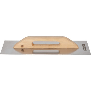 SMOOTH STAINLESS FLOAT 48  0 130MM trähandatg