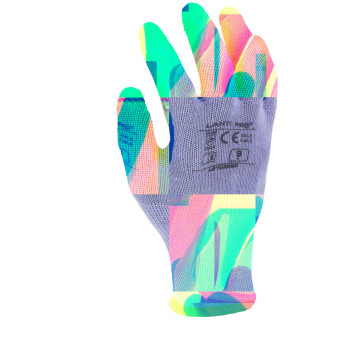 GLOVES LATEX BLUE-PURPLE L210 210P, 12 PAIRS, " 10" , CE, LAHTI GLOVES LATEX BLUE-PURPLE L210 210P, 12 PAIRS, " 10" , CE, LAHTI