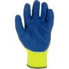 Handskar, latex vadderade skyddshandskar, gula, CE, LAHTI Handskar, latex vadderade skyddshandskar, gula, CE, LAHTI