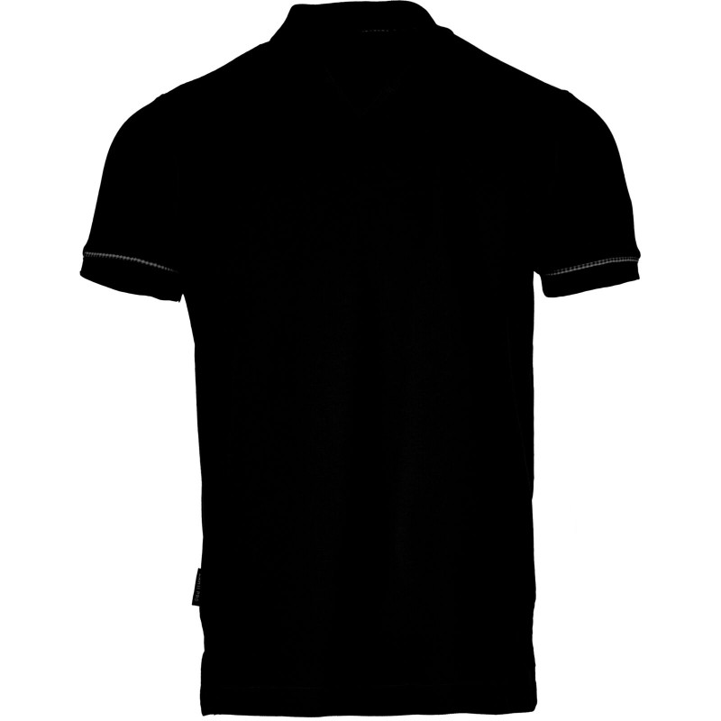 POLO SHIRT, 2 20GM2, BLACK, " M" , CE, LAHTI