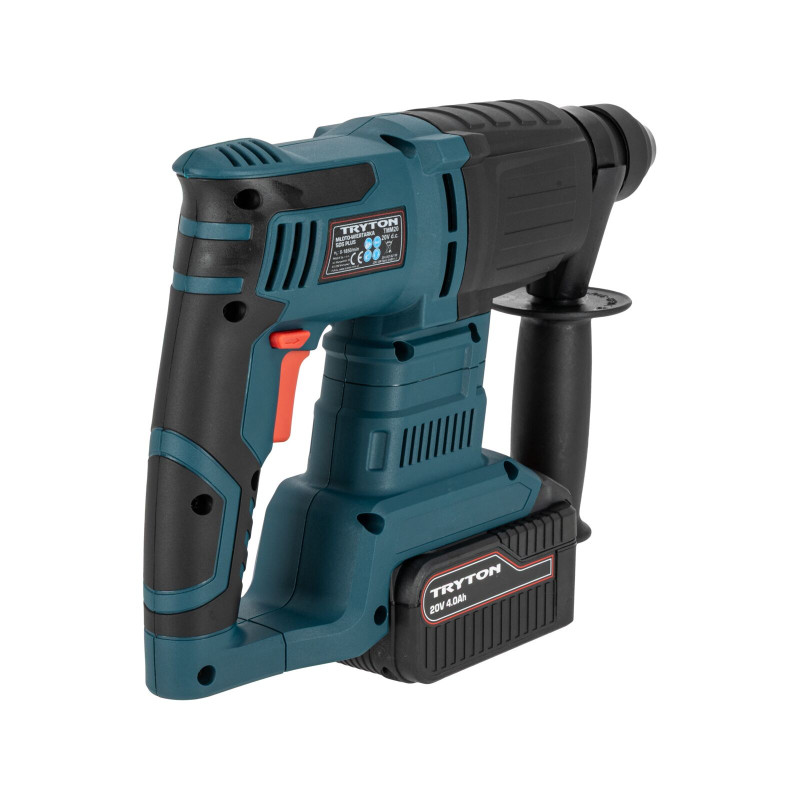 Slagborrmaskinn, HAMMER DRILL 20V, SDS+, 4 FUNCTION, 2J, 2X4AH BATT.