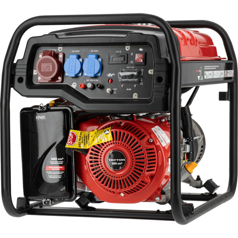 Elverk, generator 5kW 400V/230V, Tryton Elverk, generator 5kW 400V/230V, Tryton