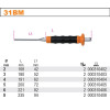 Drivdornsats, 6st, 2-8mm, Beta 31BM/D6 Drivdornsats, 6st, 2-8mm, Beta 31BM/D6