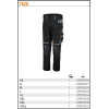 Arbetsbyxor med många fickor 280 g/m², Beta Workwear Top Line Arbetsbyxor med många fickor 280 g/m², Beta Workwear Top Line