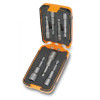 Magnetiska bits med hylsor, 6-kant 1/4", sats, i plastask, Beta Magnetiska bits med hylsor, 6-kant 1/4", sats, i plastask, Beta