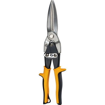 Plåtsax lång med utväxling, rak 29cm (aviation snips), Proline