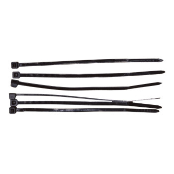 CABLE TIES (BLACK)  2.5MM 200MM 100 st.