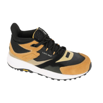 Säkerhetsskor, Komposit Tåhätta, Halkskydd & Värmebeständiga, Mocka / Nubuck / Mesh, S1 FO HRO SR, CE, LAHTI