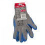 GLOVES LATEX BLUE-GREY L210409P, (butiksförp.), " 9" , CE, LAHTI