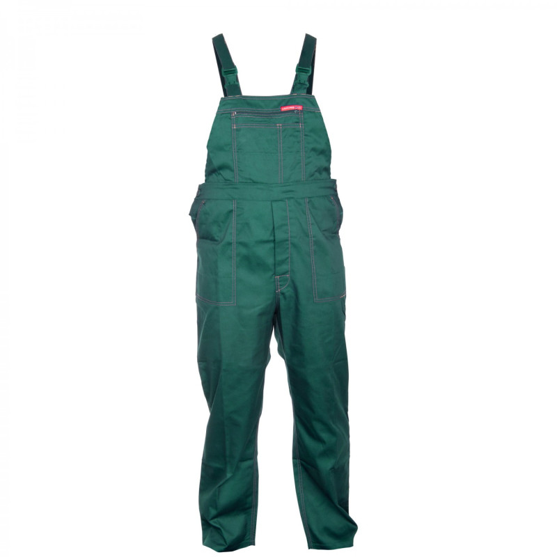 BIBPANTS, grön,  S(16472-76), CE, QUEST LAHTI