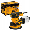 Oscillerande polermaskin 230V 125mm, 320 W, 7000-14000 rpm, justering av sliprondeller, Deko Oscillerande polermaskin 230V 125mm, 320 W, 7000-14000 rpm, justering av sliprondeller, Deko