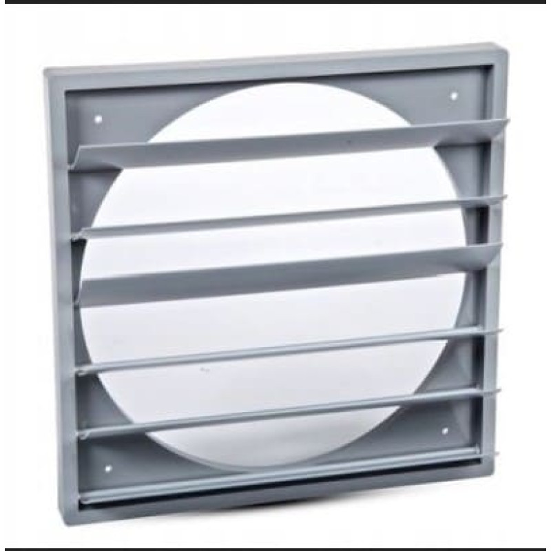 Yttre Ventilationsgaller med Gravitationsjalusi 549 x 549 mm Yttre Ventilationsgaller med Gravitationsjalusi 549 x 549 mm
