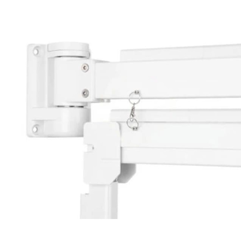 Monitorarm, roterande skärmhållare, lång skärmarm justerbar, väggfäste 178cm, Spacetronik Monitorarm, roterande skärmhållare, lång skärmarm justerbar, väggfäste 178cm, Spacetronik