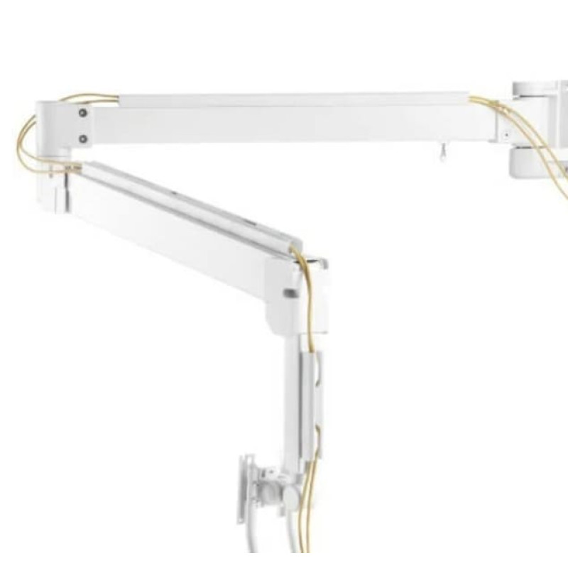 Monitorarm, roterande skärmhållare, lång skärmarm justerbar, väggfäste 178cm, Spacetronik Monitorarm, roterande skärmhållare, lång skärmarm justerbar, väggfäste 178cm, Spacetronik