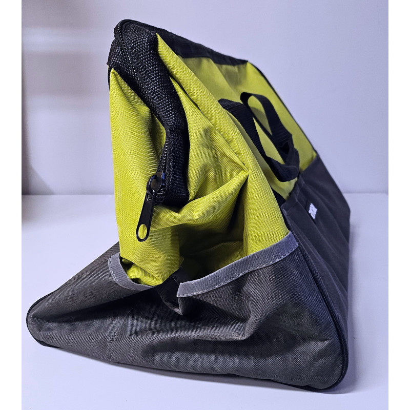 Verktygsväska UTB4 nylon, förstärkt, svart-grön, Ryobi Verktygsväska UTB4 nylon, förstärkt, svart-grön, Ryobi