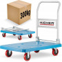 Flyttvagn 300kg, hopfällbar, kraftig och ergonomiskty lastkärra, transportvagn, HiGHER