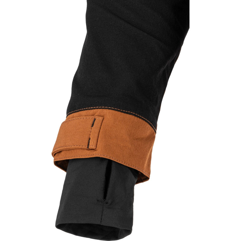 Jacka stretch, slim fit, brun-svart, CE, LAHTI Jacka stretch, slim fit, brun-svart, CE, LAHTI