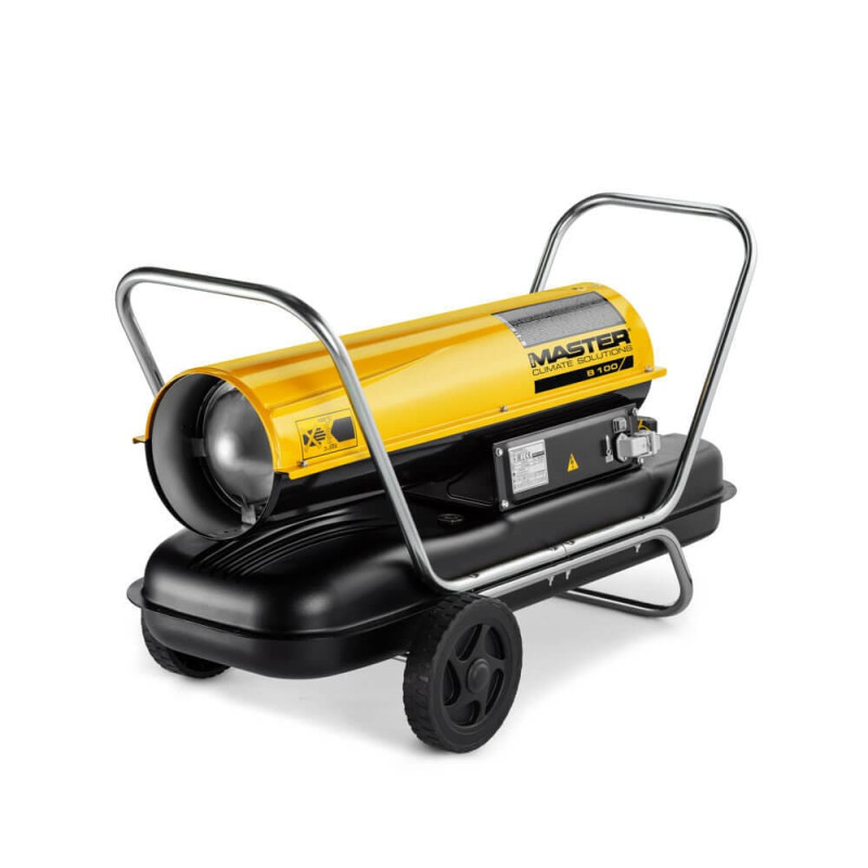 Dieselvärmare 29kW, 800 m³/h 230V, lågt tryck, värmefläkt, direktverkande värmare, Master