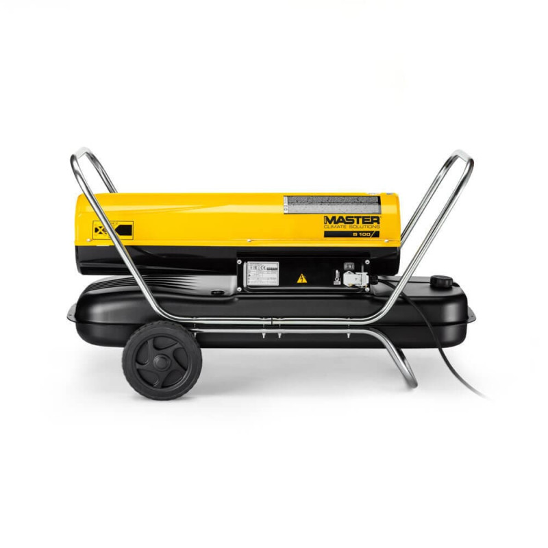 Dieselvärmare 29kW, 800 m³/h 230V, lågt tryck, värmefläkt, direktverkande värmare, Master