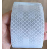 Reflextejp 2st 5m 50mm bred rullar, silver / vit, självhäftande tejp för professionell användning, Paper Tech Reflextejp 2st 5m 50mm bred rullar, silver / vit, självhäftande tejp för professionell användning, Paper Tech