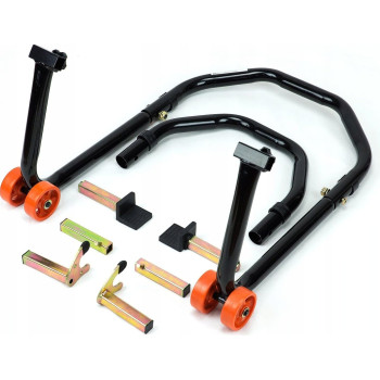 Depåstöd fram / bak, universal motorcykelställ 270kg, VERDA