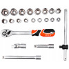 Hylsnyckelsats 3/8" 22 Delar, Yato Hylsnyckelsats 3/8" 22 Delar, Yato