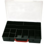 PLASTIC BOX 305 220 50MM, 10 PRZEGRÃD