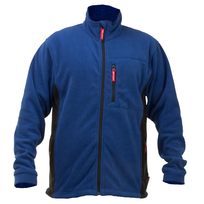 FLEECE JACKET, NAVY blå AND BLACK, " L" , CE, LAHTI