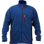 FLEECE JACKET, NAVY blå AND BLACK, " 2XL" , CE, LAHTI