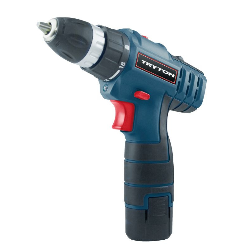 Skruvdragare, batteridriven, 10.8V LI-ION 1.3AH, 2 batterier, laddning 1t, lampa, inkl. väska Skruvdragare, batteridriven, 10.8V LI-ION 1.3AH, 2 batterier, laddning 1t, lampa, inkl. väska
