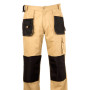 PANTS, BEIGE, 100% COTTON, " L (52)" , CE, LAHTI