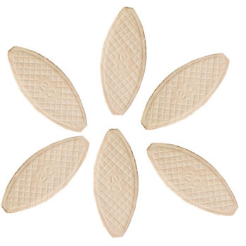 BISCUITS för BISCUIT JOINER TFR900K (0,10,20) - 60 stycken  (3x 20)