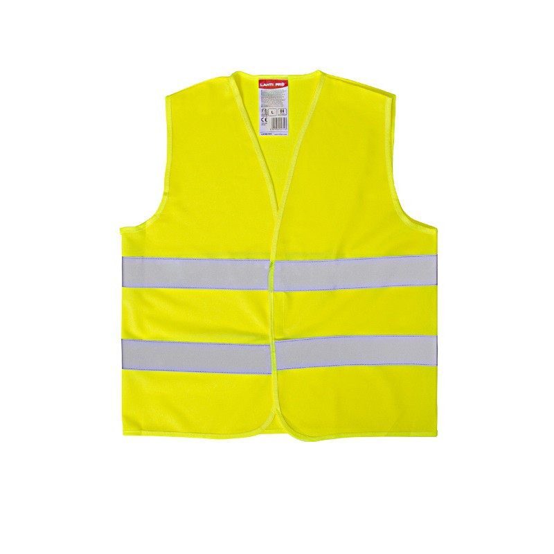 WARNING VEST gul för KIDS 4-6 YEARS, " S" , CE, LAHTI