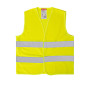 WARNING VEST gul för KIDS 4-6 YEARS, " S" , CE, LAHTI