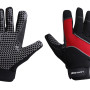 Handskar för mekaniker, st.  8, glidskydd, svart-röda med reflex, mikrofiber, polyester, silikon, PVC, CE, EN 420, LahtiPro L2811
