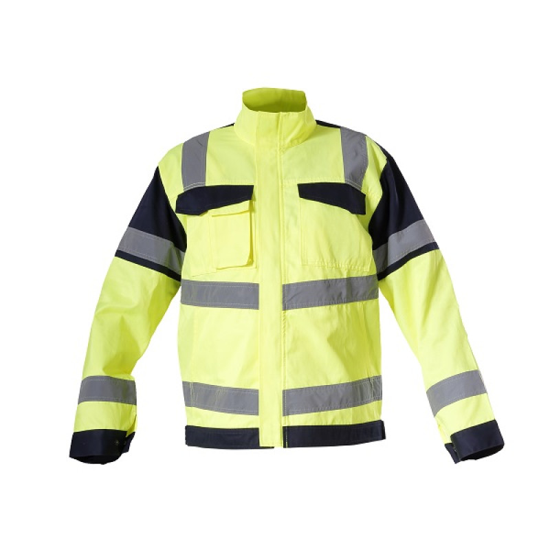 HIGH VIS. JACKET gul 'PREMIUM', " XL" , CE, LAHTI