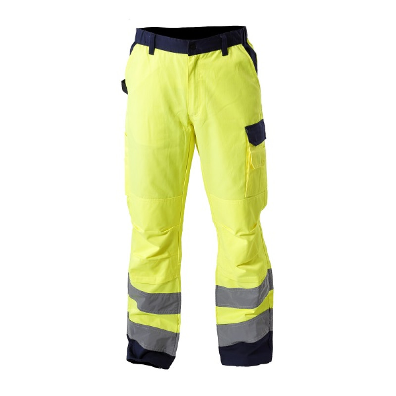 HIGH VIS. PANTS gul 'PREMIUM', " S" , CE, LAHTI