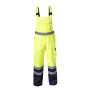 HIGH VIS. BIB PANTS gul, " XL" , CE, LAHTI