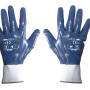 GLOVES NITRILE NAVY-WHITE L220711P, 12   PAIRS, " 11" , CE,LAHTI