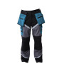 PANTS WITH REFL. STRIPES, BLACK-GREY-TURQ., " 3XL" , CE, LAHTI