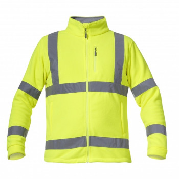 HIGH VISIBILITY FLEECE JACKET gul, " L" , CE, LAHTI HIGH VISIBILITY FLEECE JACKET gul, " L" , CE, LAHTI