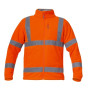 HIGH VISIBILITY FLEECE JACKET ORANGE, " 3XL" , CE, LAHTI