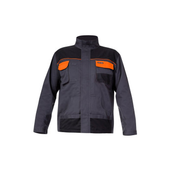 JACKET GRAPHIT-ORANGE, 190GM2, " L (52)" , CE, LAHTI JACKET GRAPHIT-ORANGE, 190GM2, " L (52)" , CE, LAHTI