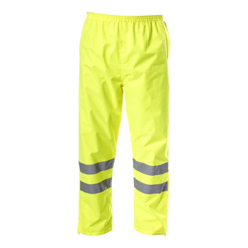 HIGH VISIBILITY RAIN PANTS, gul, " M" , CE, LAHTI HIGH VISIBILITY RAIN PANTS, gul, " M" , CE, LAHTI