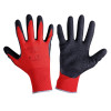GLOVES LATEX BLACK-RED L2112 09P, 12 PAIRS, " 9" , CE, LAHTI GLOVES LATEX BLACK-RED L2112 09P, 12 PAIRS, " 9" , CE, LAHTI